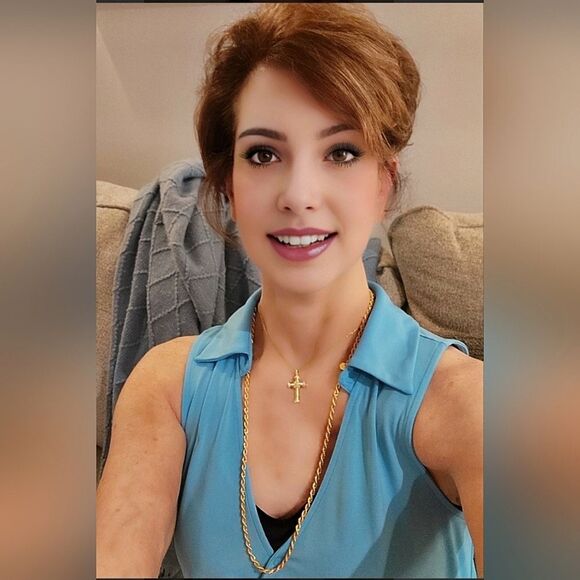 #VINTAGE Opera Length 29" Long Twisted Rope Gold Tone Chain Necklace - Picture 2 of 5